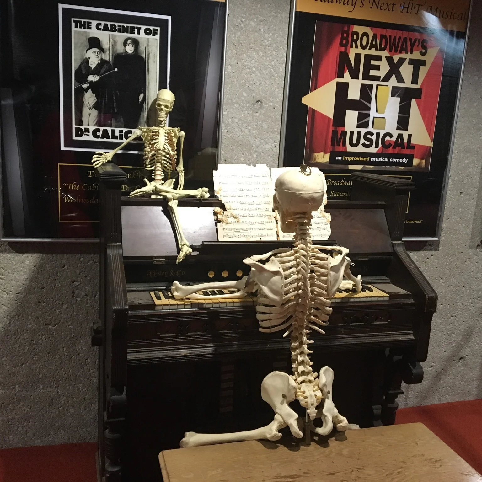 Backstage with the Bones