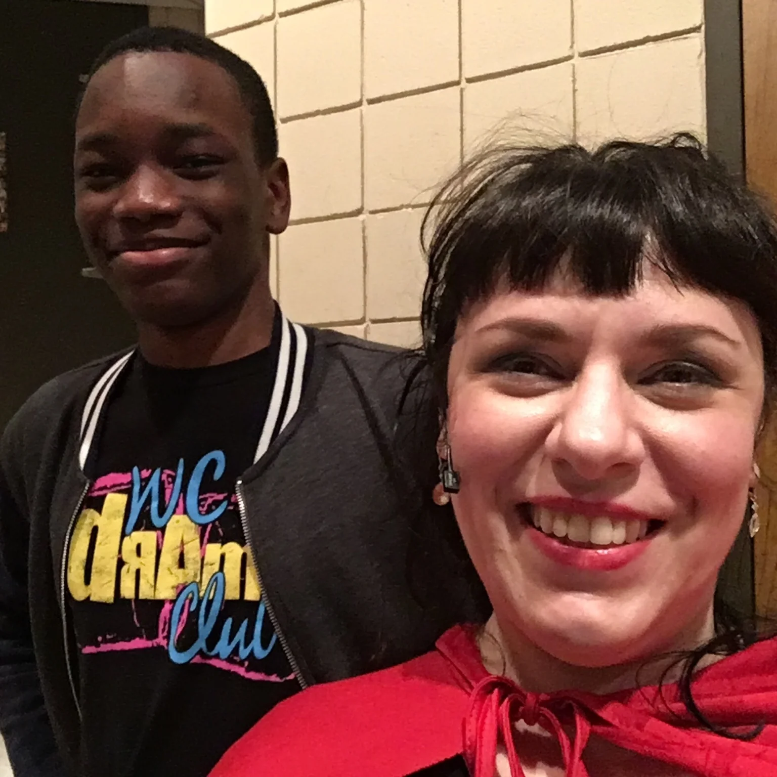 With DeShawn the Choreographer from the Show and Deb Rabbai
