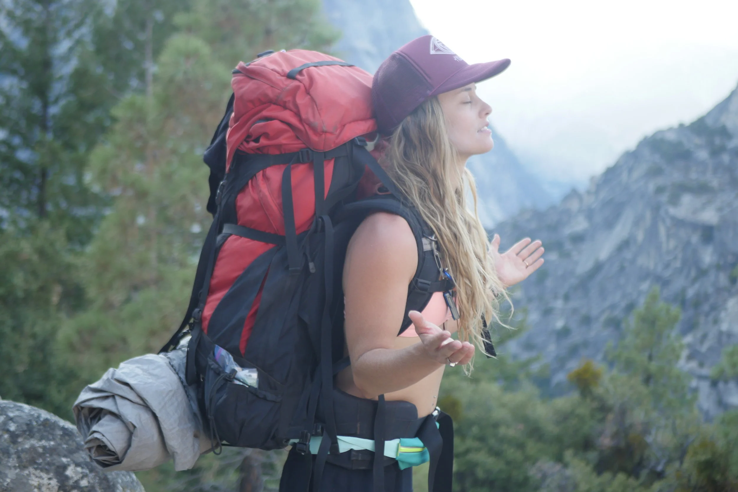 Taking it all in on the way down via the John Muir Trail. Calculate about 4 hours from the top of Half Dome to the Valley Floor