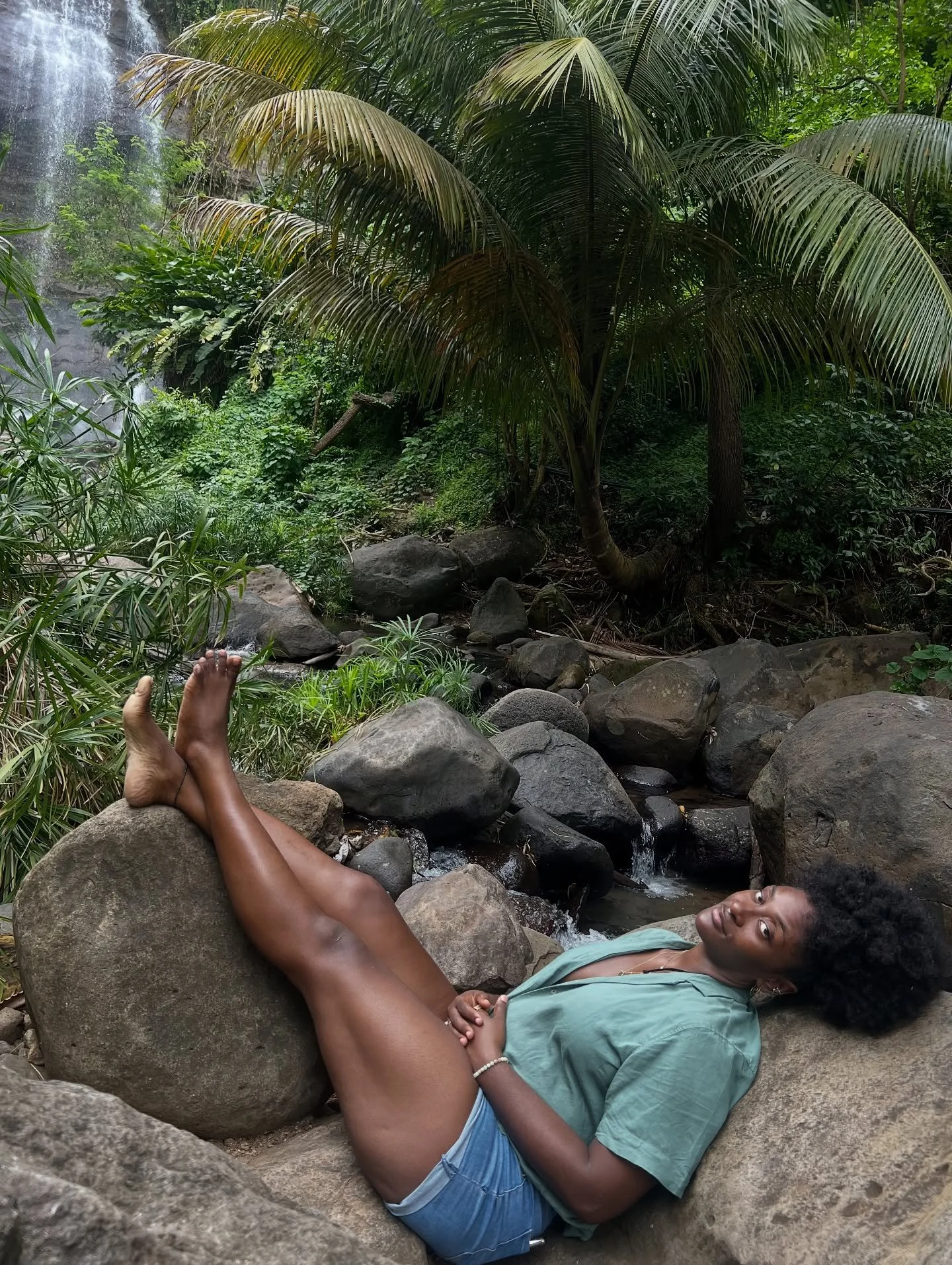 A magical day in the bush with my sister 🌿✨ Huge thanks to @naturespagrenada for curating such a beautiful experience!

I happily paid for this because I believe in supporting my fellow entrepreneurs by investing in their incredible creations. 

Fro