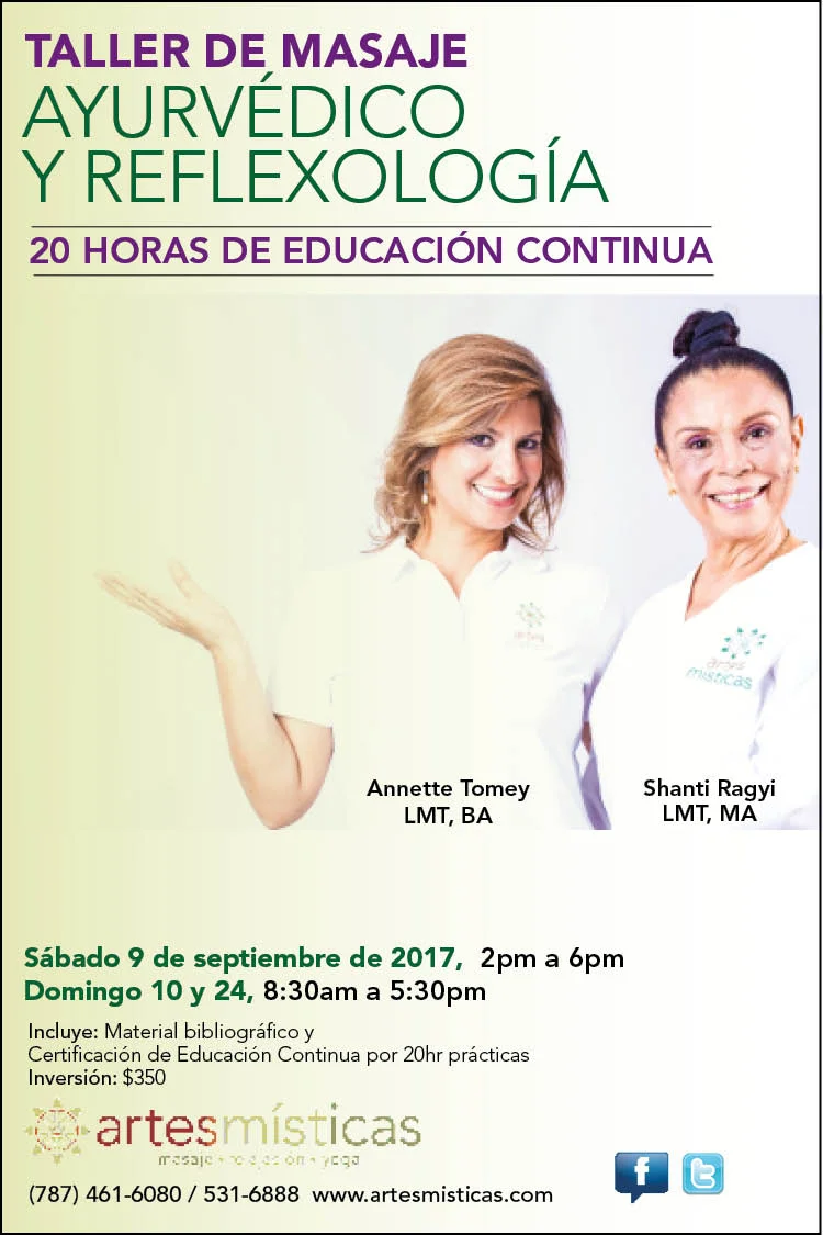 Taller de Ayurvédico y Reflexología