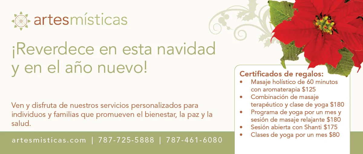 Certificados de Regalo para la Navidad