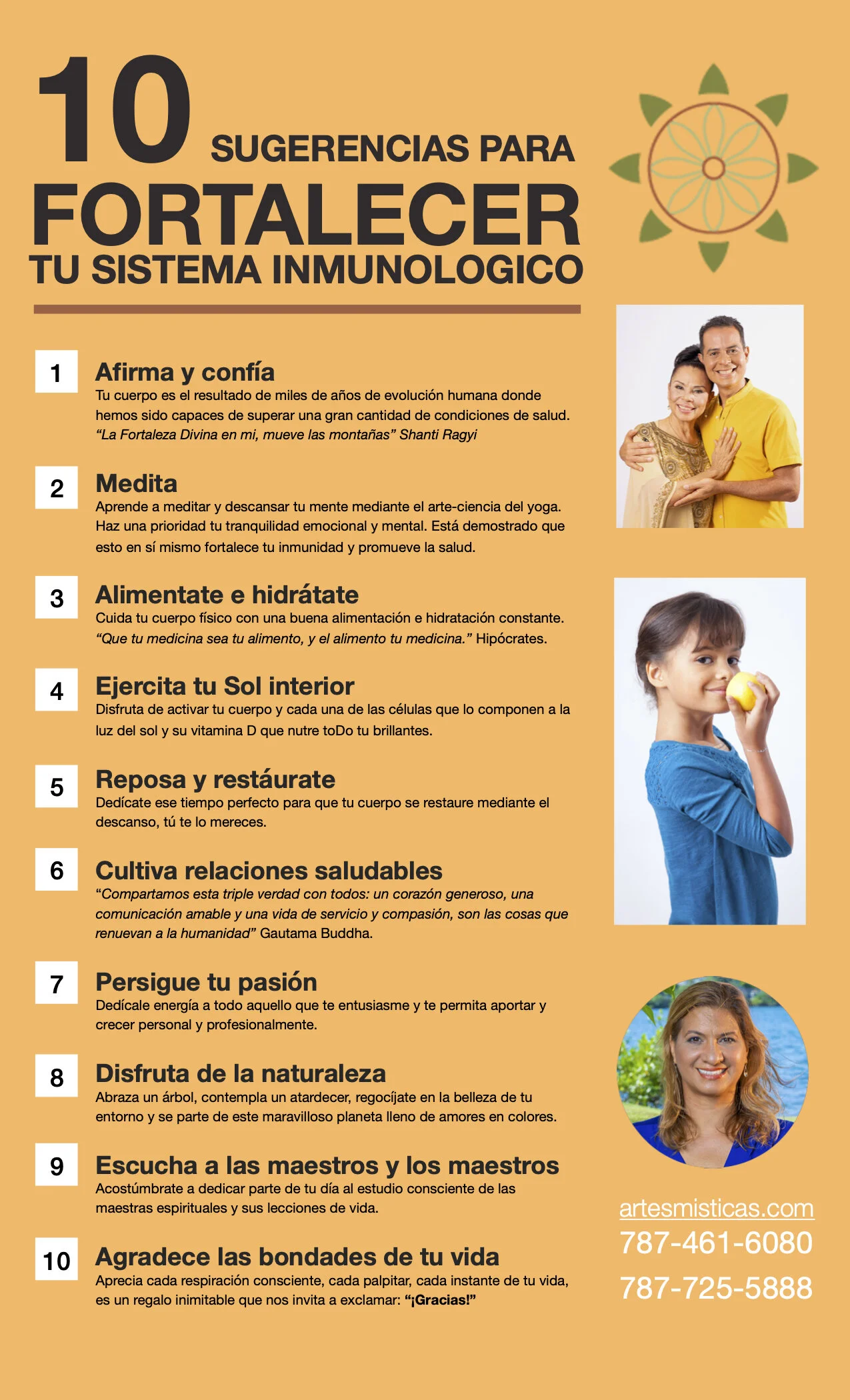 10 Sugerencias para fortalecer tu sistema inmunolgógico
