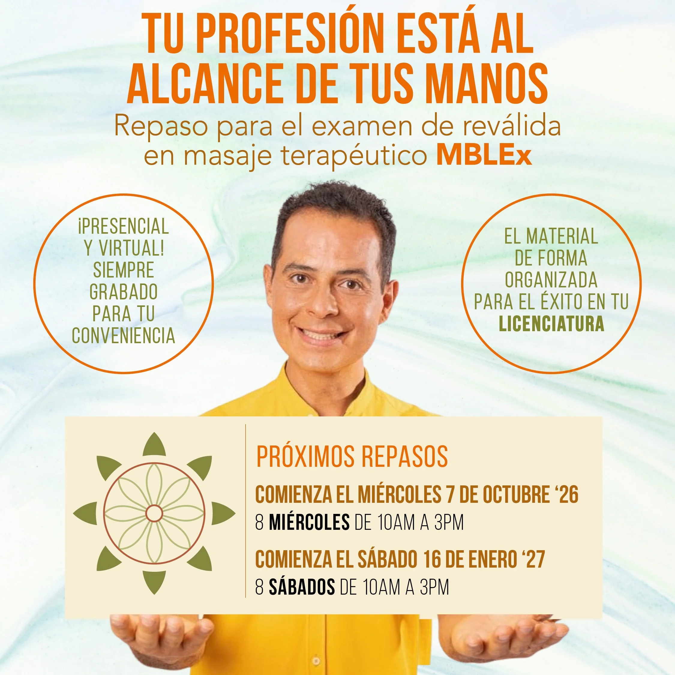 Repaso del MBLEx en Español | En Línea y Presencial | Escuela de Artes Místicas