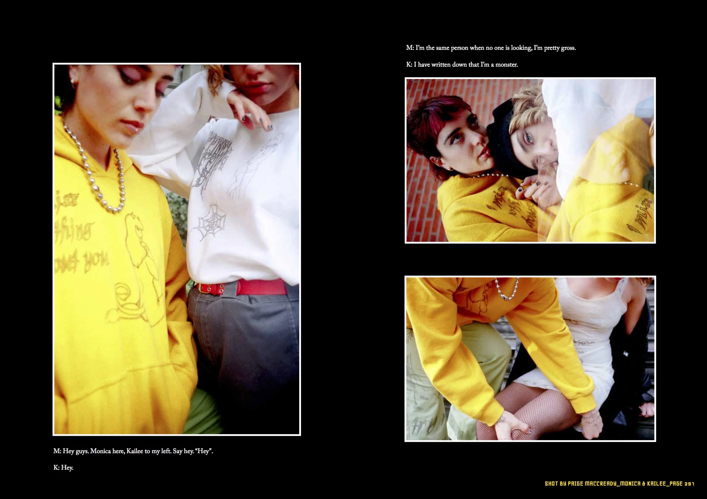JAWBREAKER BY THE MESSY HEADS | MODEL: KAILEY HEAGNEY & MONICA | PHOTOGRAPHER: PAIGE MACCREADY