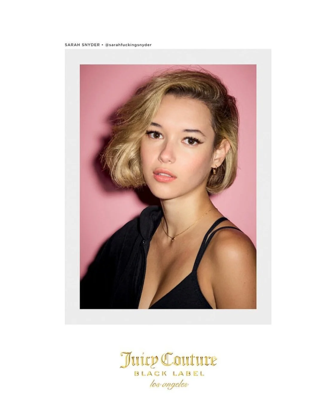 SARAH SNYDER | JUICY COUTURE SS17 | CAST BY: LARISSA GUNN | ASSISTED BY: ASHLEY ROSALES