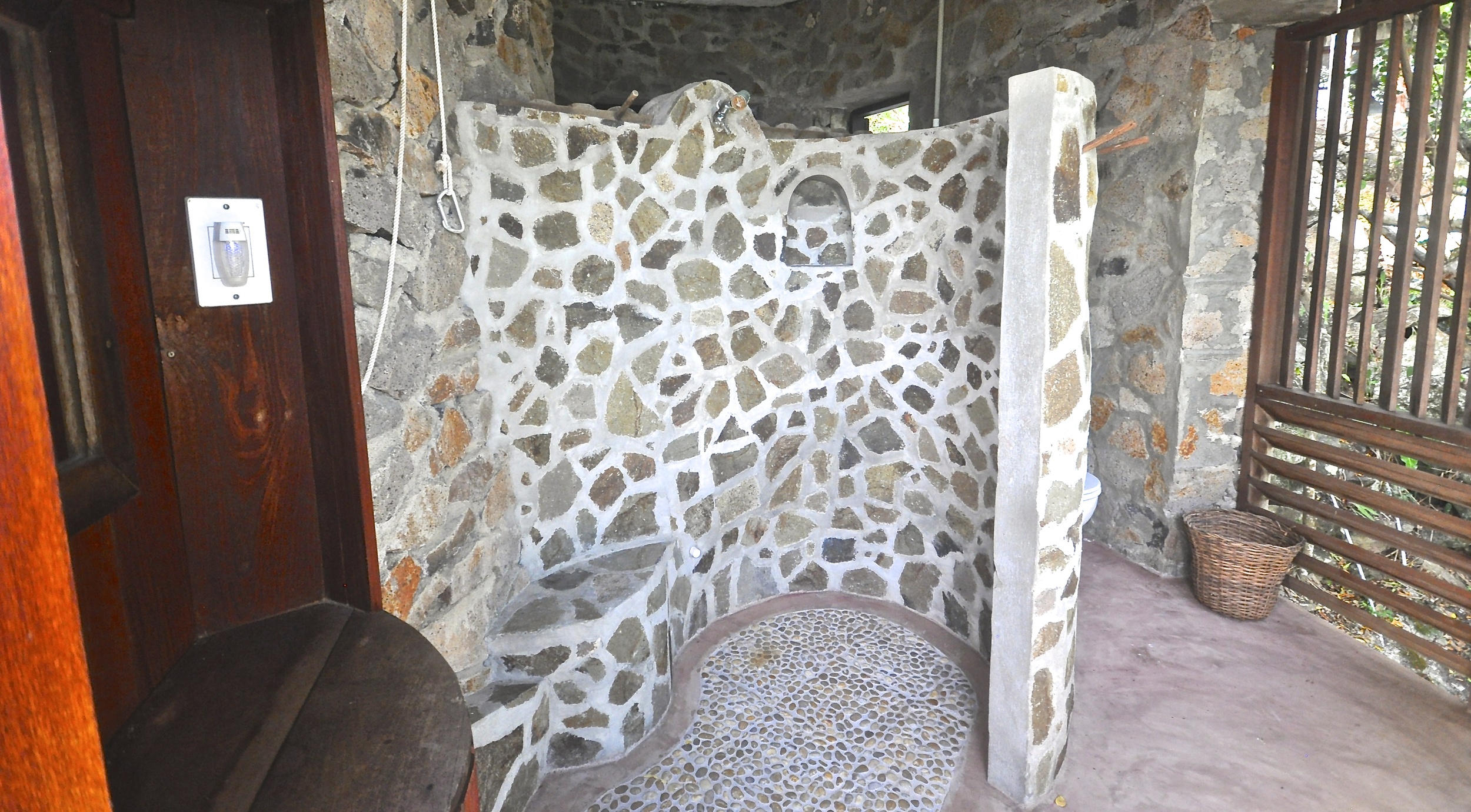 Shower in Master Bathroom