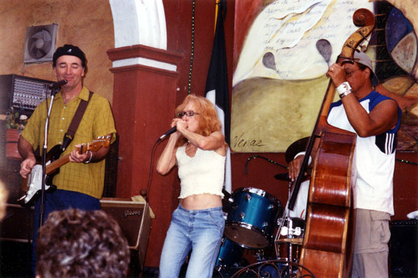 Playing at Finnegan's in San Miguel De Allende, Mexico