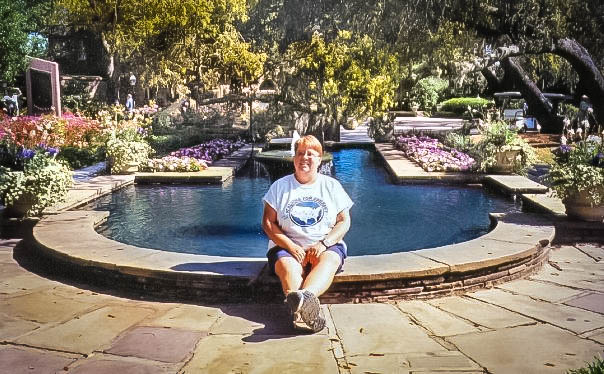 Me at Bellingrath Gardens, Alabama