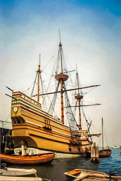 Mayflower II in Plymouth, MA