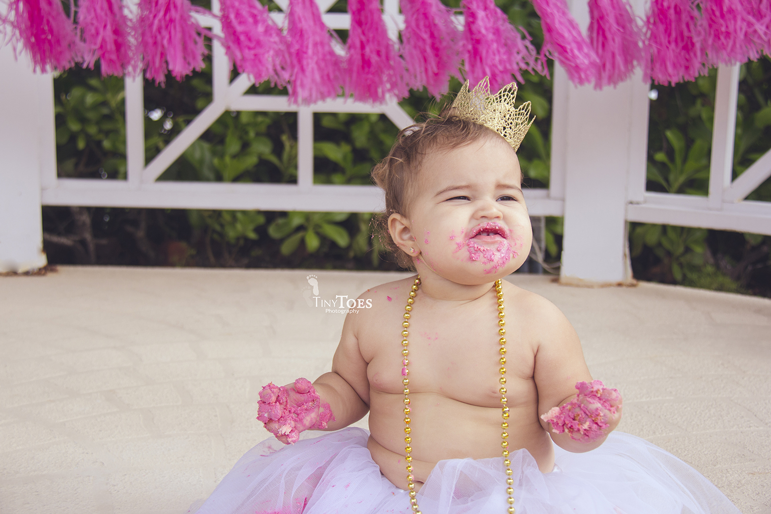 One Year Session Tiny Toes Photography Nassau Bahamas