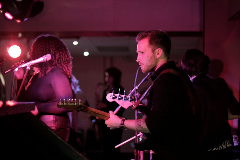  On stage with Soul Desire 