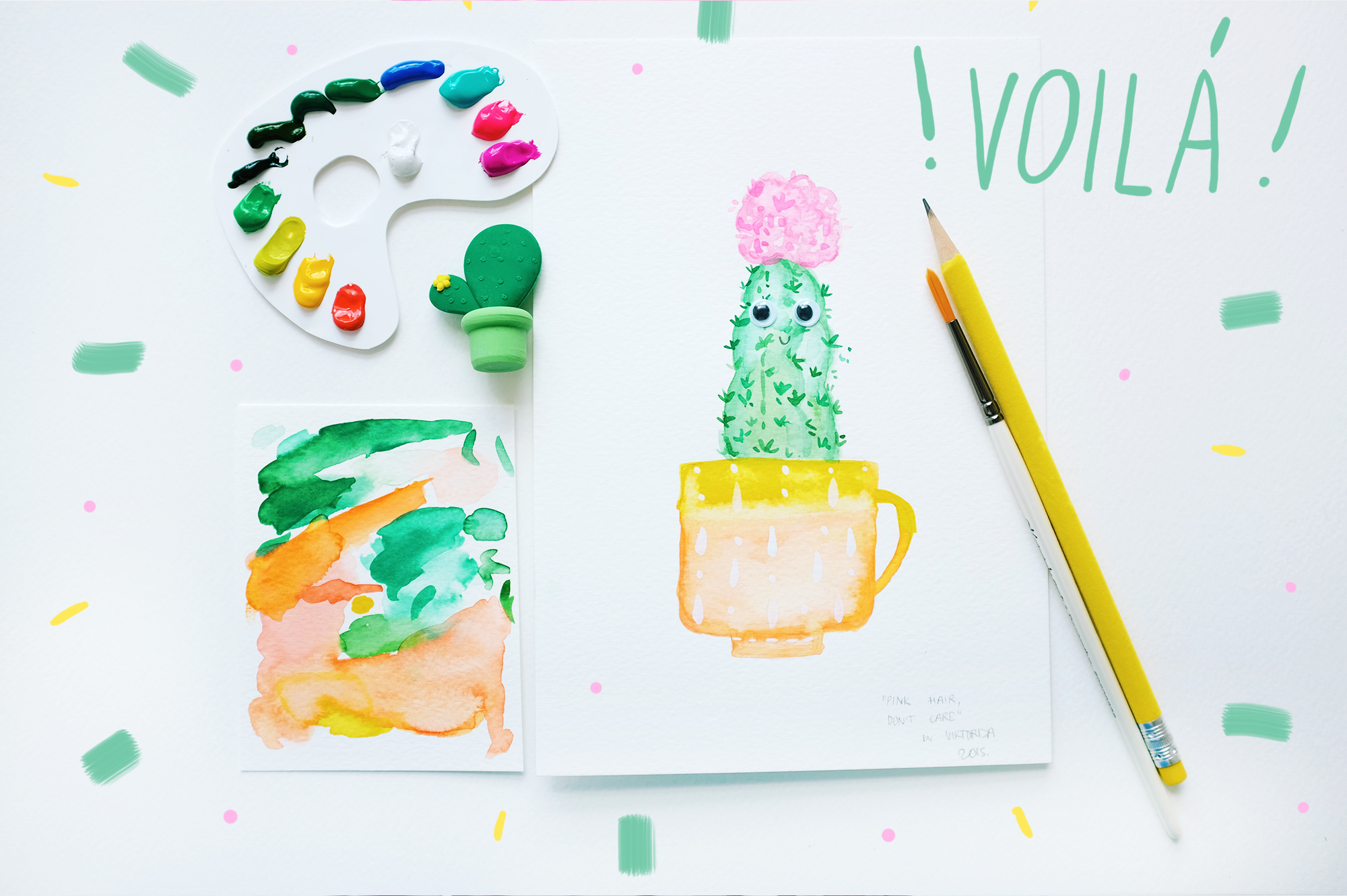 And voila, you created your own plant portrait!