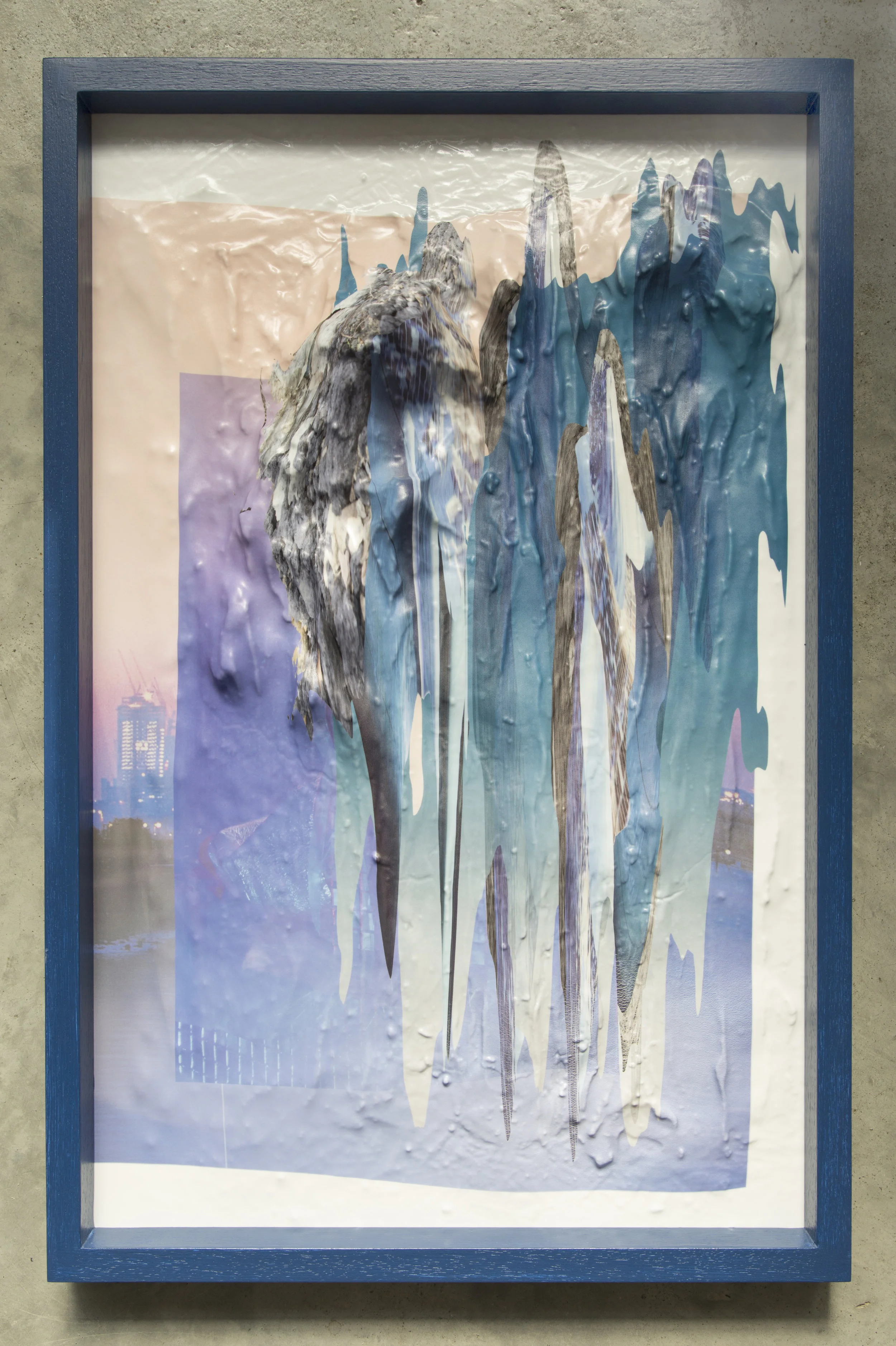 Surfacing 03 2017 Inkjet print on vacuum formed acrylic