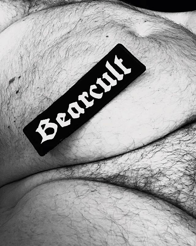 Join the #bearcult 🐻🖤🔮 Nice to see our patches out in the wild! #bearflavoured