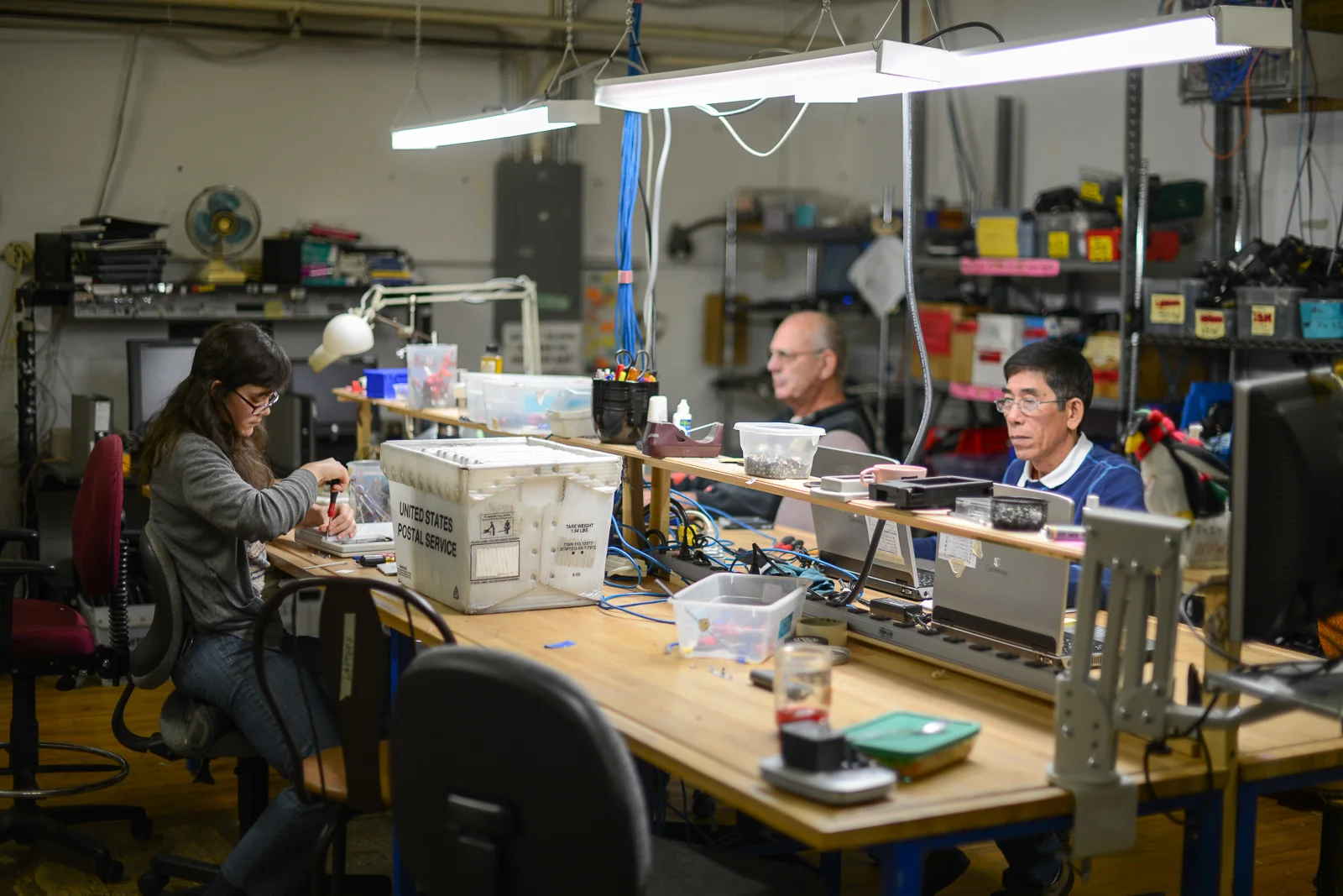 FreeGeek, a Reuse Alliance member in Portland, Oregon, provides on-the-job computer repair training.