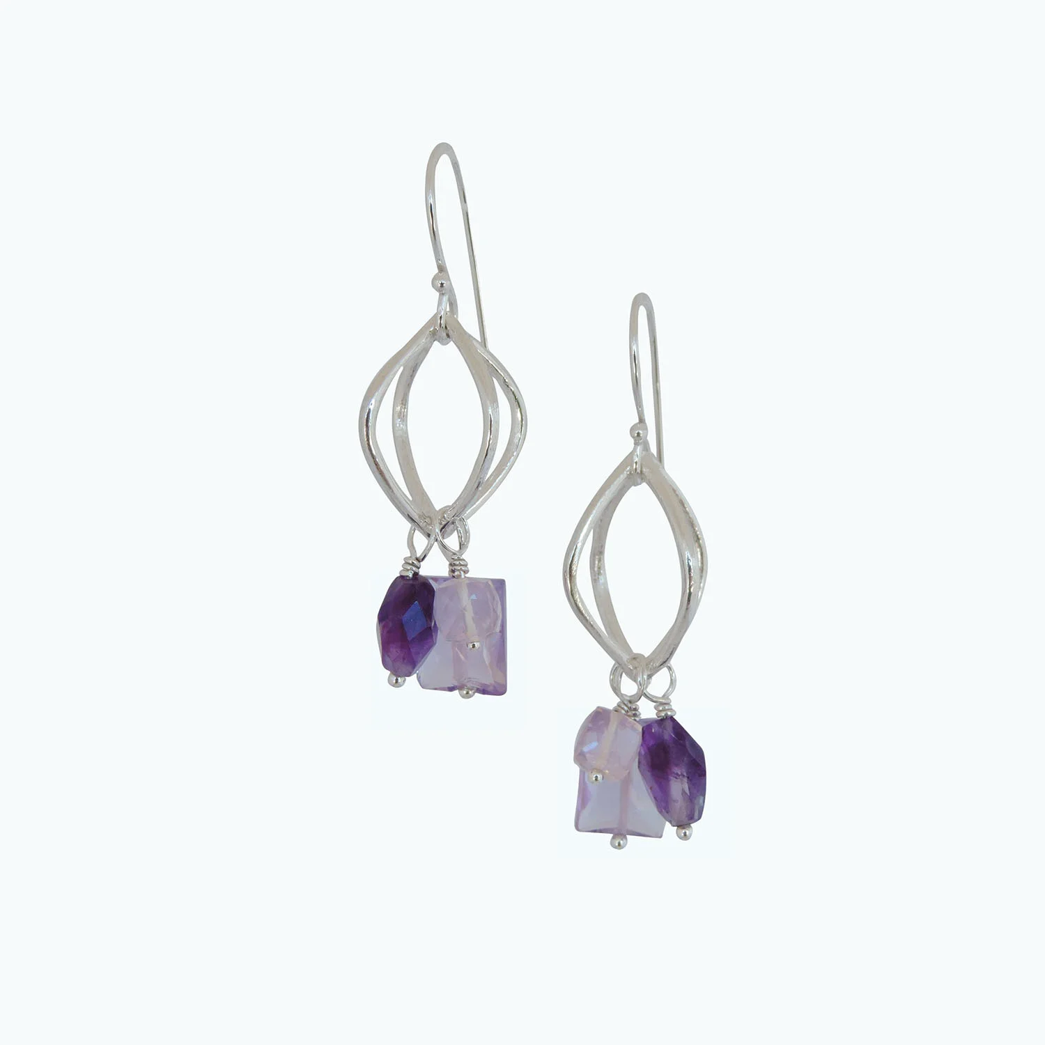 Grape Lantern Earrings