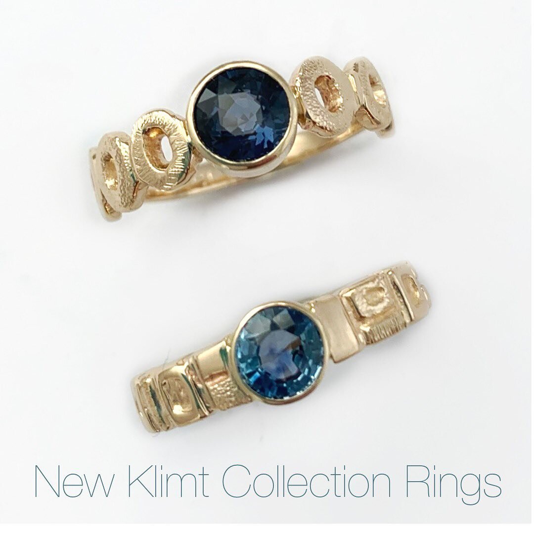 I was lucky enough to find these beautiful blue gems from a collector. The top gem is a blue spinel and the bottom is a denim blue sapphire. Which is your favourite? If you&rsquo;re in #yyc this week you can come and see them in person @artmarketcraf