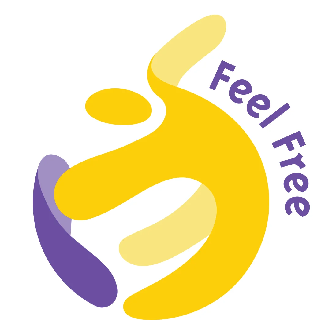 Feel Free Logo Design A healthcare campaign encouraging patients to take initiative and request specific medical solutions from their doctors