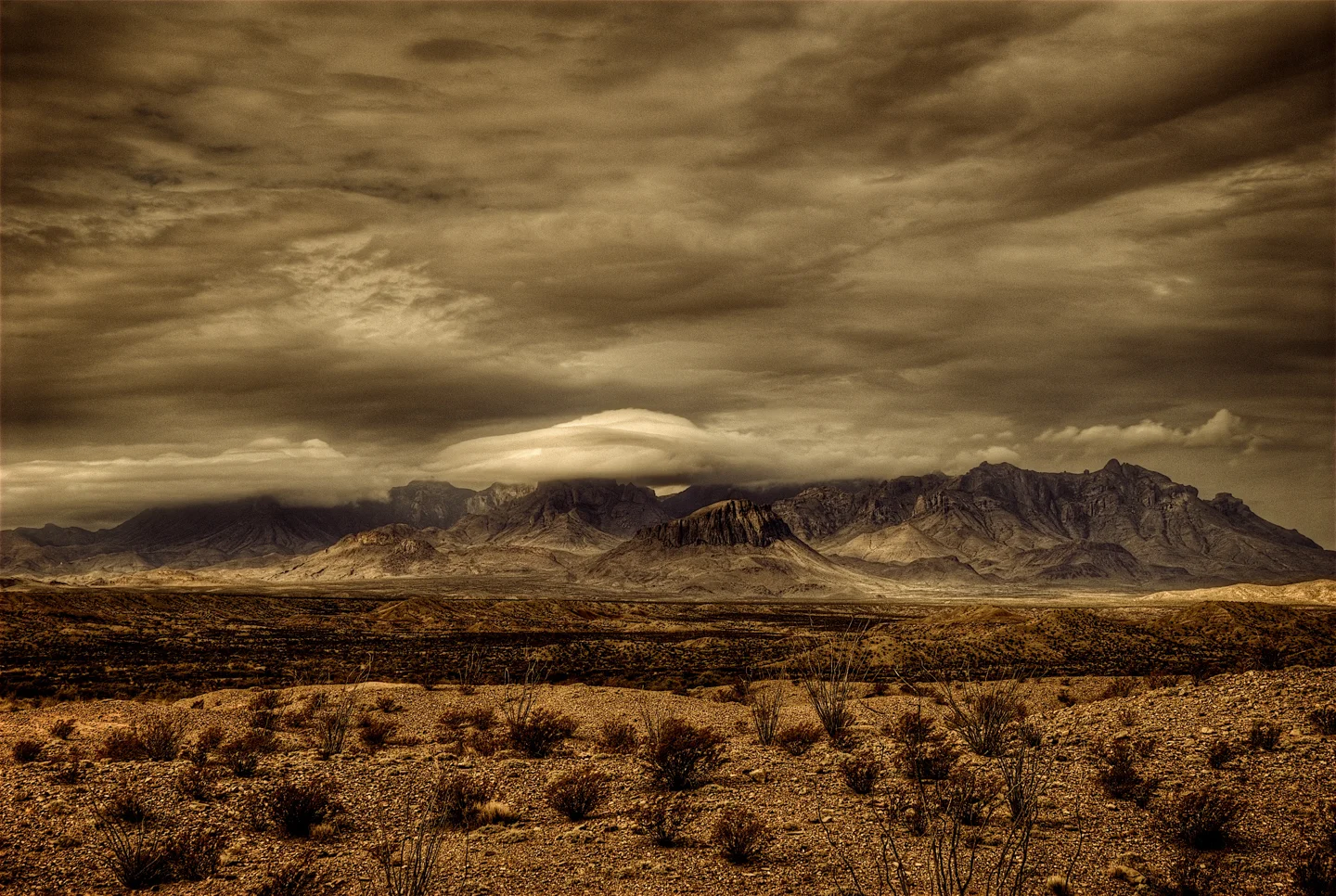 Chisos Mountains - Big Bend National Park, Texas