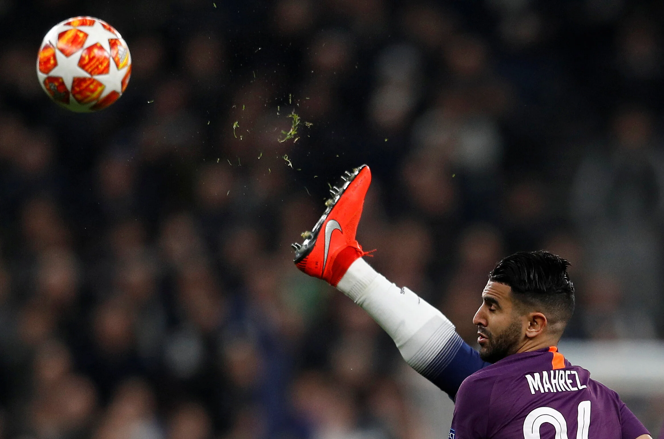  Champions League Quarter Final First Leg - Tottenham Hotspur v Manchester City - Tottenham Hotspur Stadium, London, Britain - April 9, 2019. 