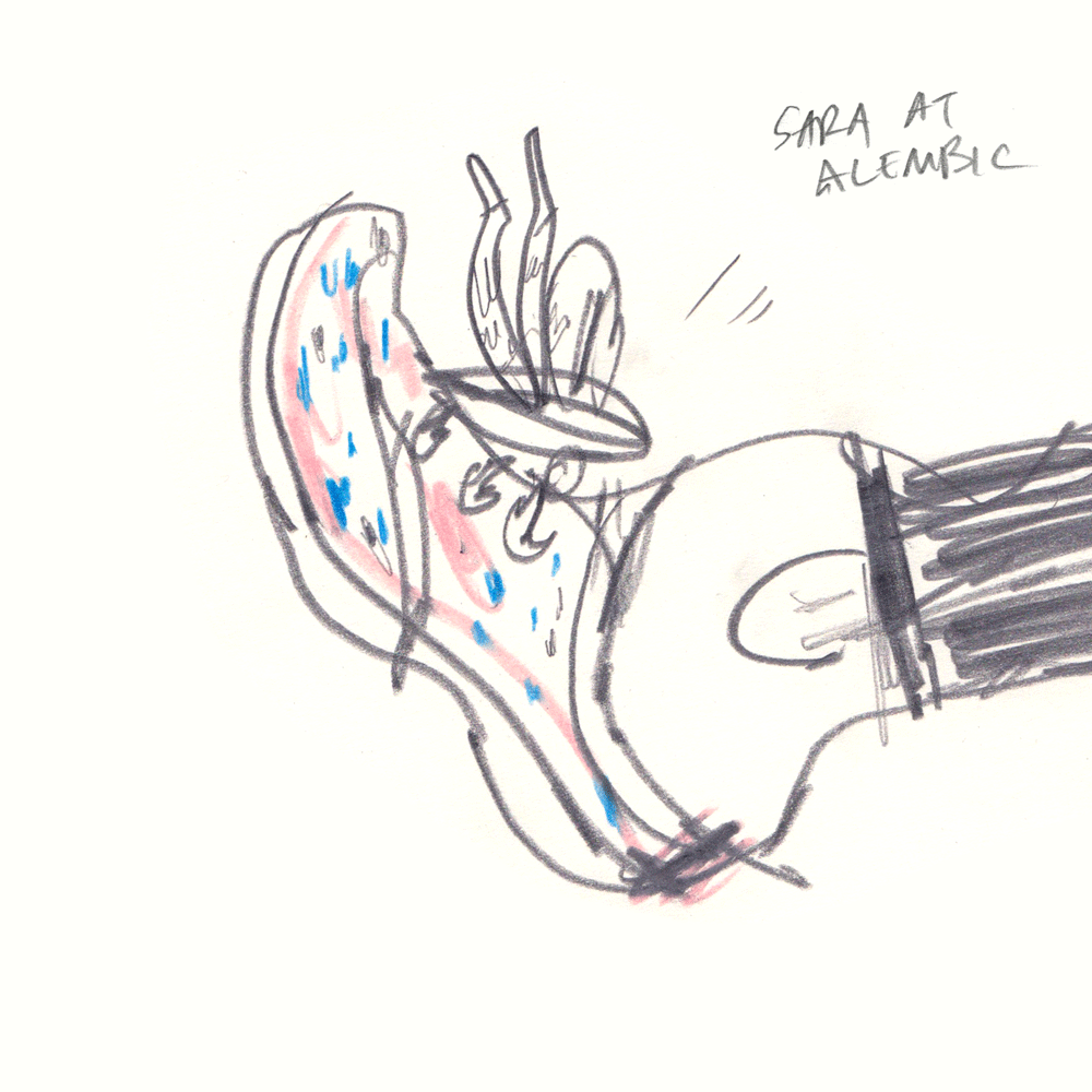 sara's impatient foot