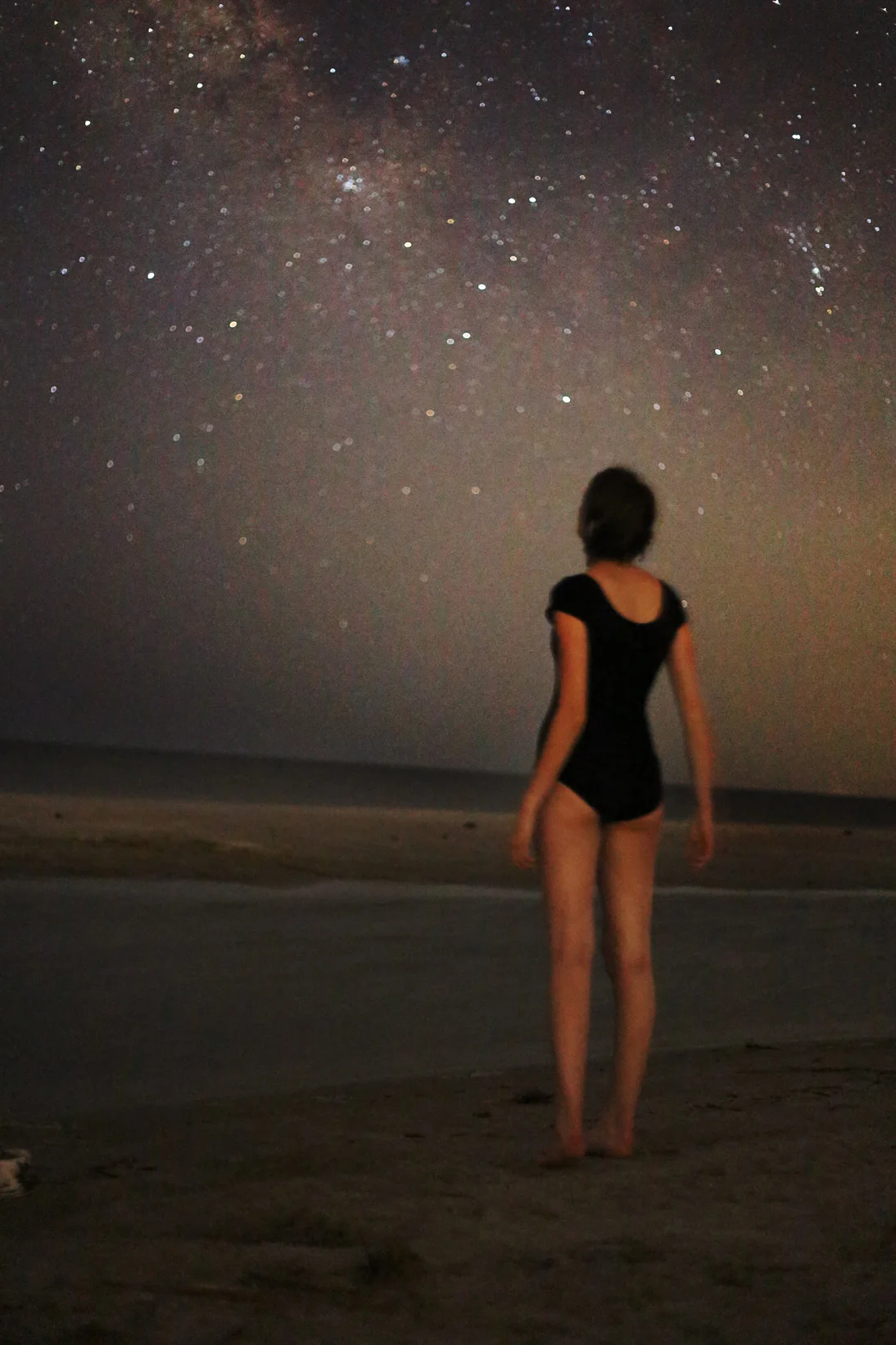 #5- This was taken on Jekyll Island on a family road trip. My mom and I walked outside to take a few photos of the stars and I was absolutely blown away by how well we were able to see them. Naturally, I ended up running around taking self portraits for half an hour. The way the sand looks in this picture reminds me a little bit of the moon's surface, which makes me like it even more. 