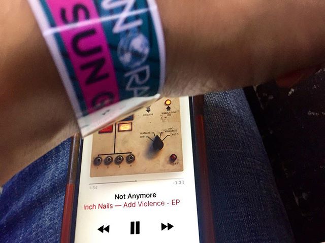 It's happening. #nyc #panorama #music #livemusic #nin #nineinchnails #addviolence #nottheactualevents #atribecalledquest #sundaymood #sundayfunday #sundays
