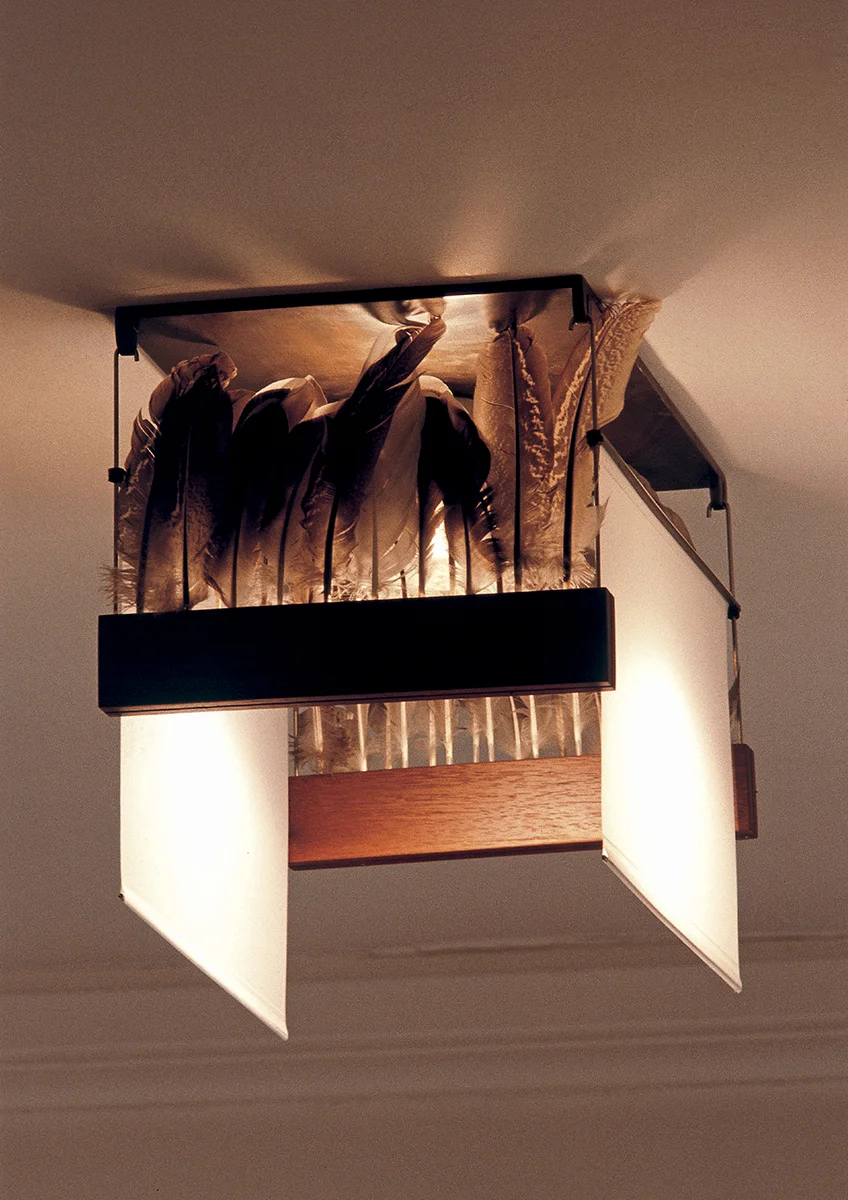 177 - Plafonnier à plumes.jpg