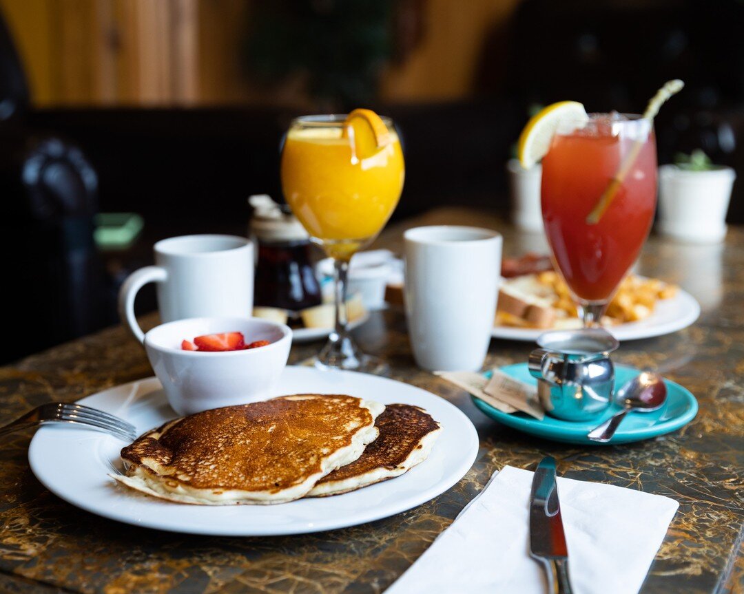 Rolling out of bed on Monday just got a whole lot easier!

February Breakfast Special is back Mon-Thurs.
- $5 Mimosas
- $5 Caesars
- $12.95 PGs Classic Breakfast
- $12.95 Buttermilk Pancakes

Open 7 days a week
Breakfast 7:30-11:30am
Lunch 11:30-2:00