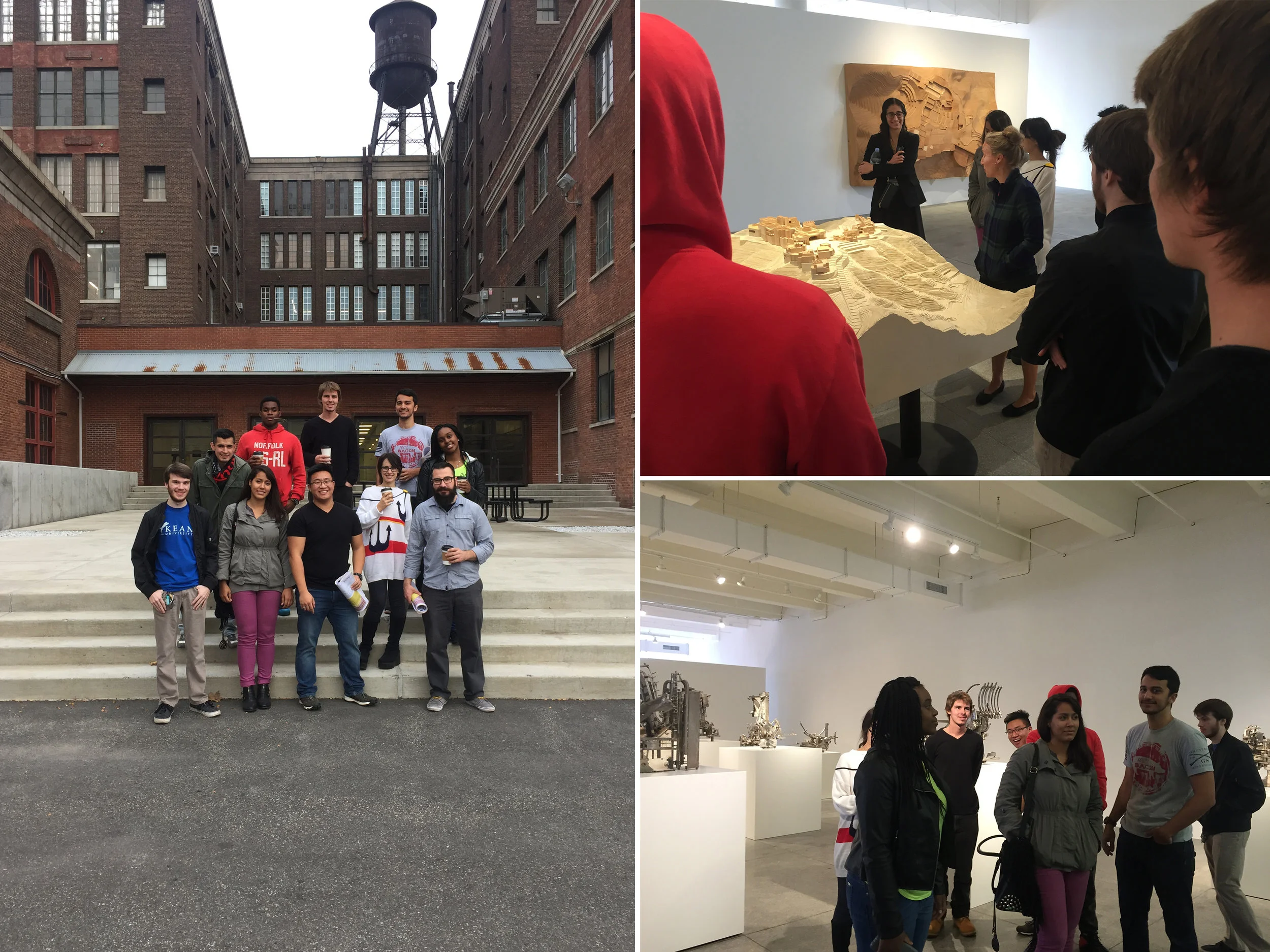 Mana Contemporary , what a great place for Michael Graves College students to visit! A ton of well accomplished artist & designer studios, amazing galleries. Highly recommended.