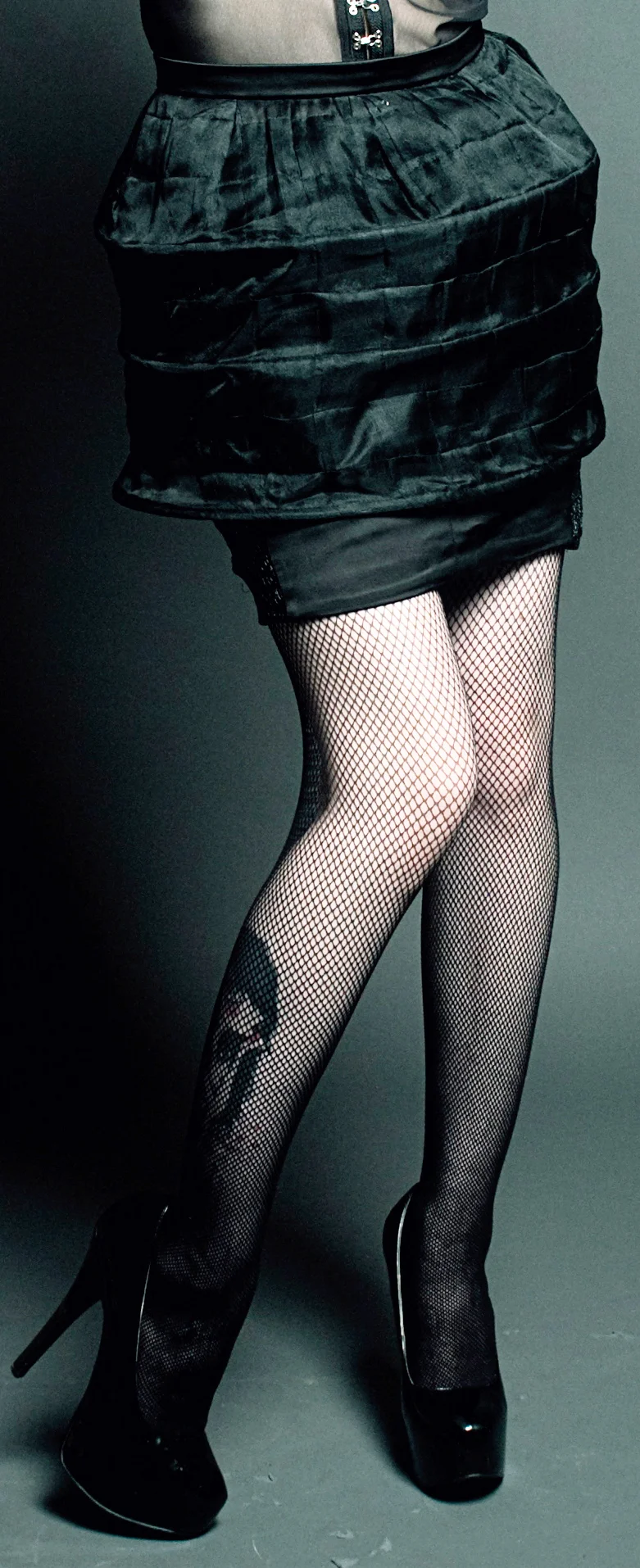 Little Black Statement Skirt