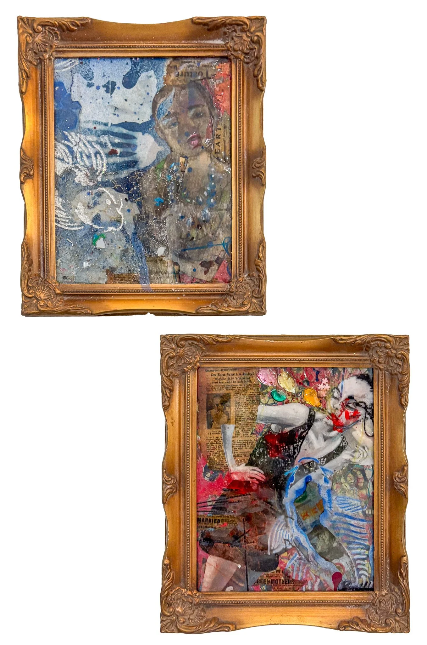 Cut the Cord (Diptych)