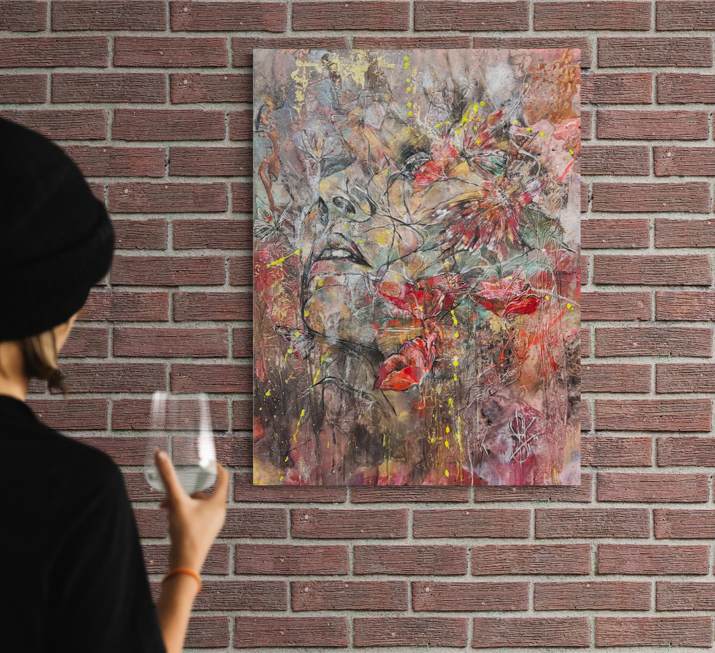 Stephanie Horne_In Bloom_gallery view_resin art.jpg