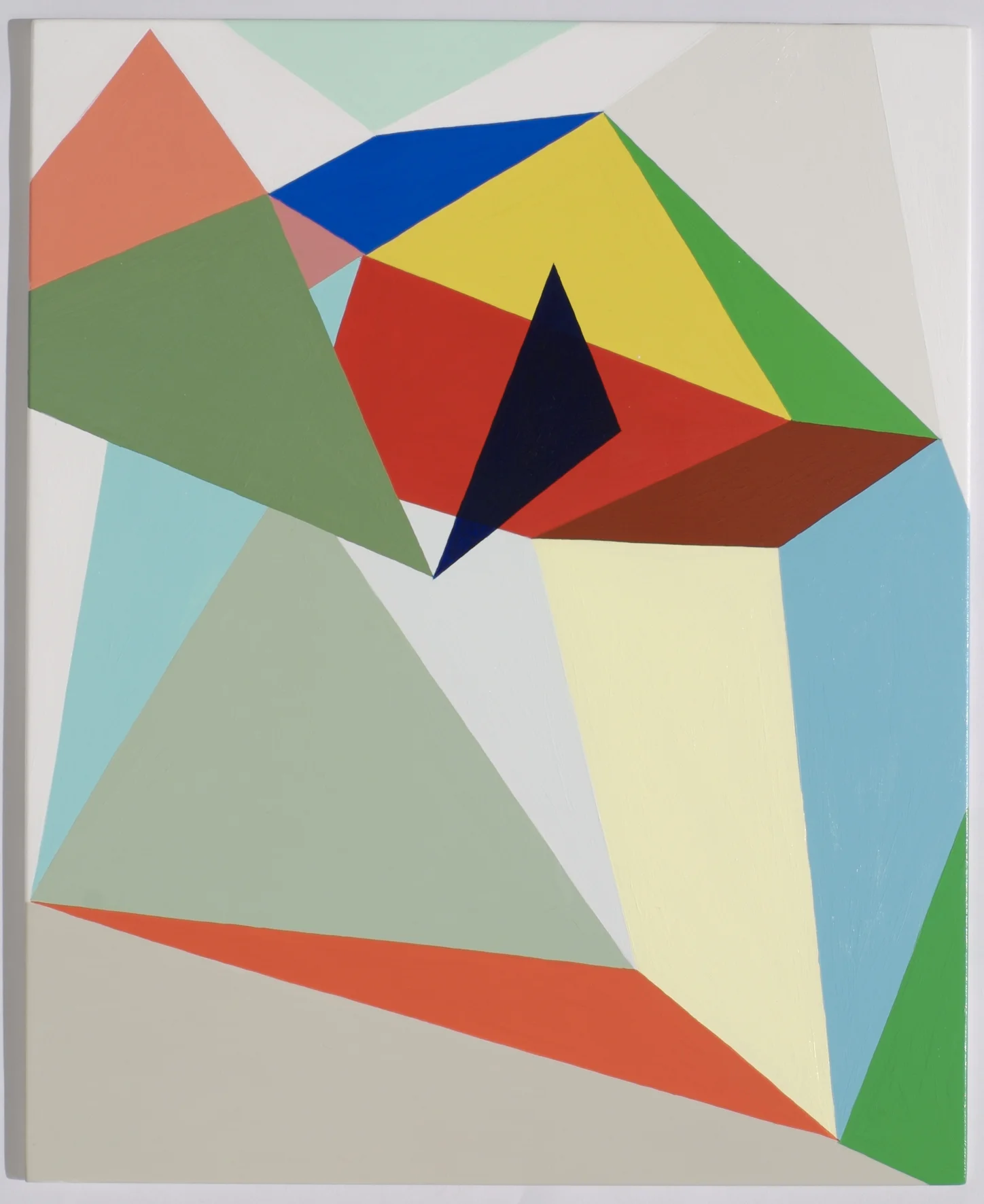 Untitled #7 2008 Acrylic on board 34 x 27.5cm