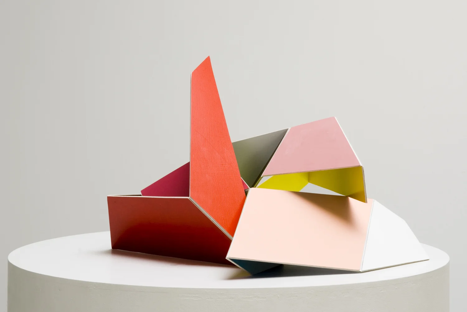 Adaptable (multicoloured) #1 2007 Acrylic on aircraft plywood dimensions variable