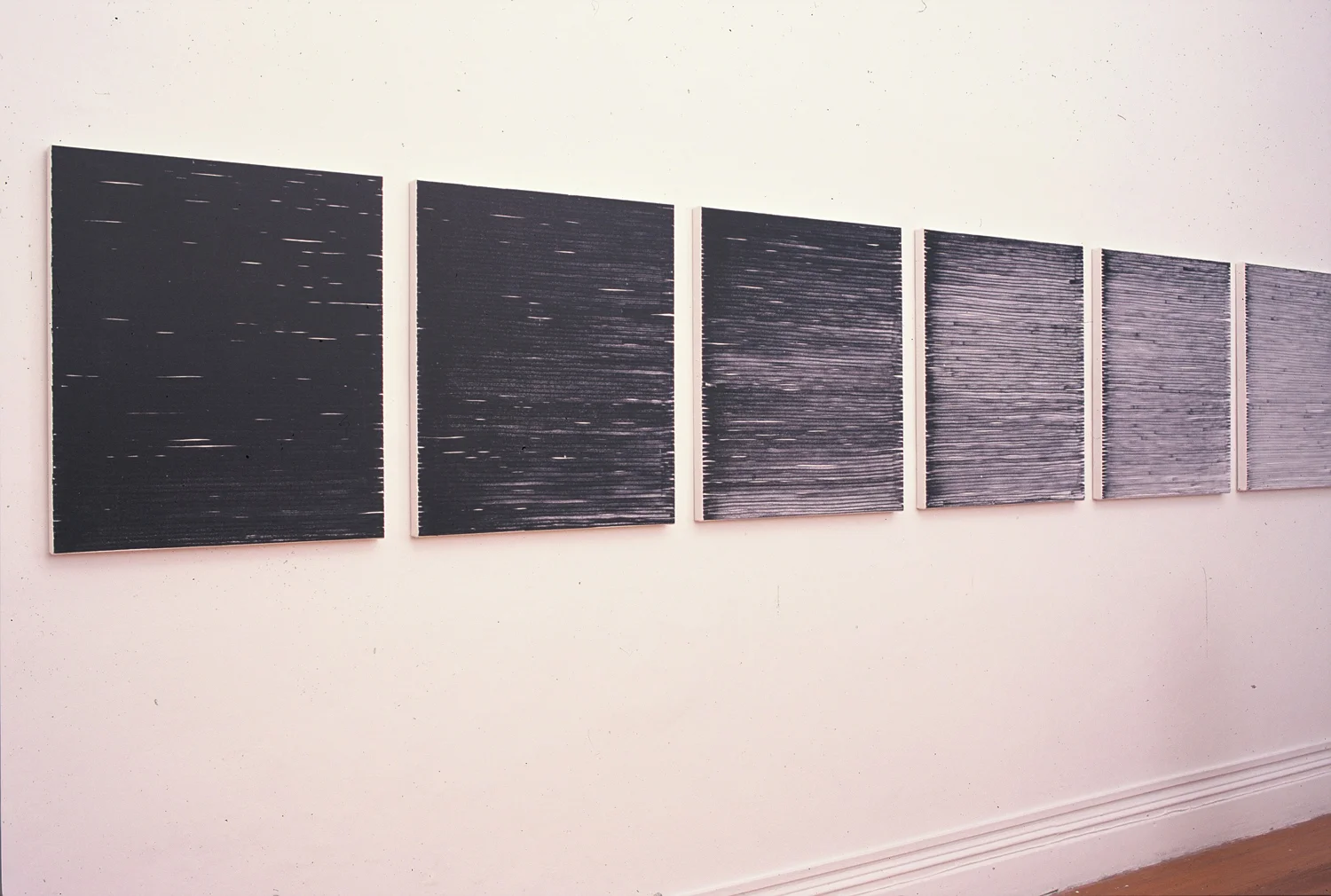 Untiltled (Artline 100) 2002 Marker on canvas