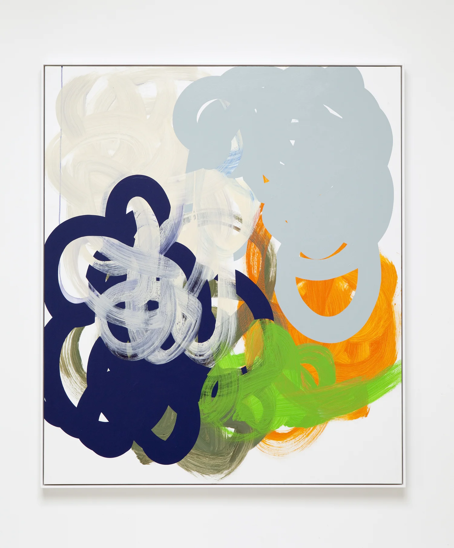 The Knot 2011 Acrylic on board 140 x 120cm