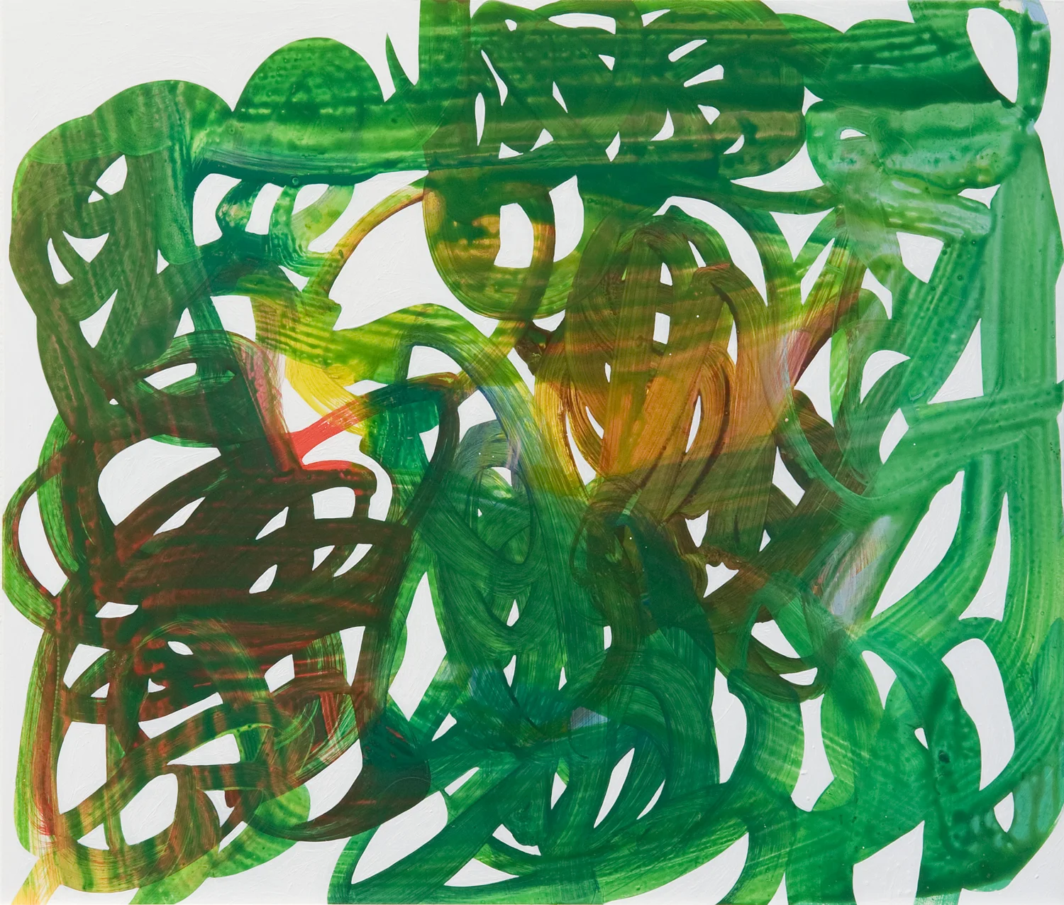 Fix (Reverse Shadow Painting) 2010 Acrylic on board 45 x 39cm