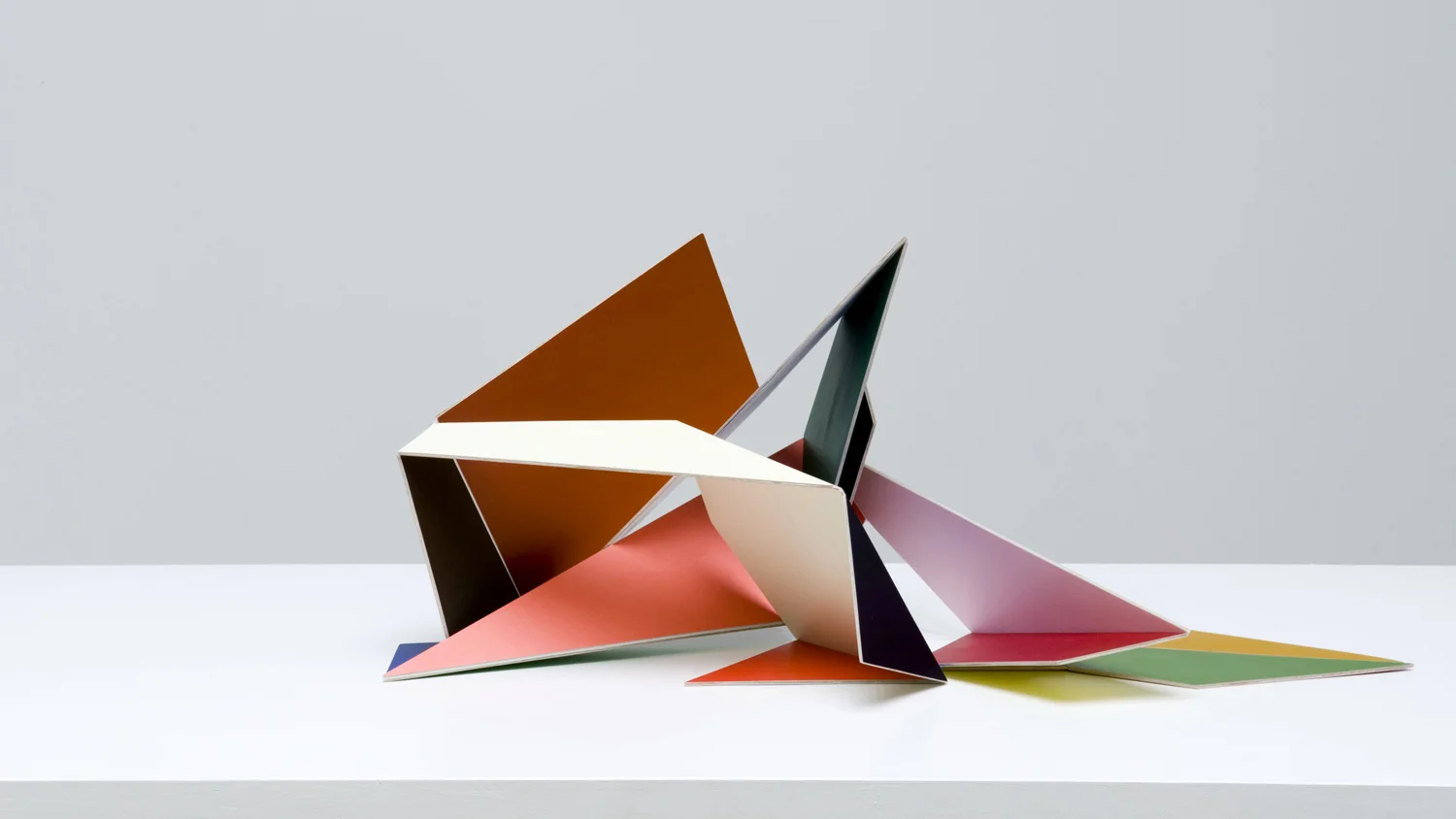 Multicoloured Adaptable #4 2008 Acrylic on aircraft plywood Dimensions variable