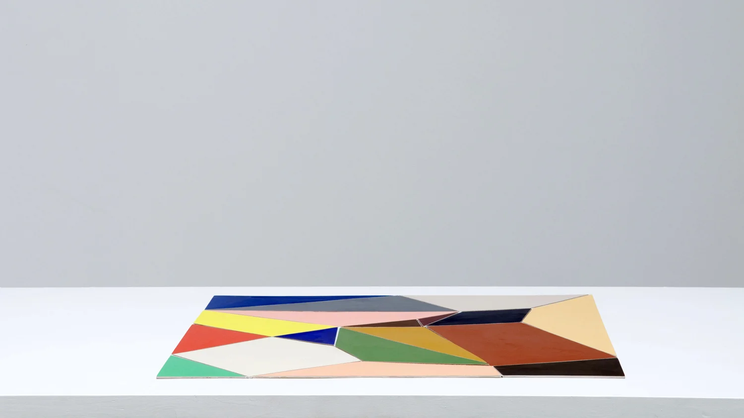 Multicoloured Adaptable #4 2008 Acrylic on aircraft plywood Dimensions variable