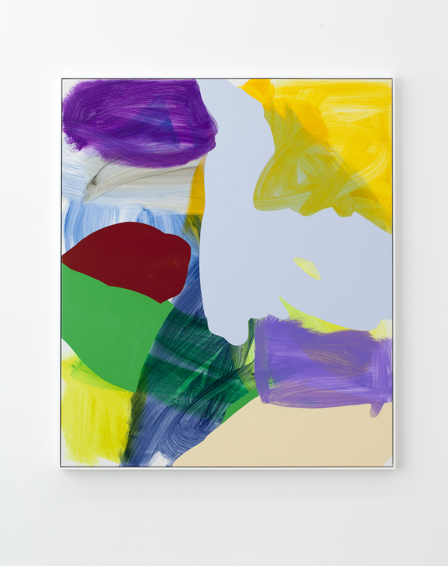 West North 2014 Acrylic on canvas 138.5 x 118.5cm