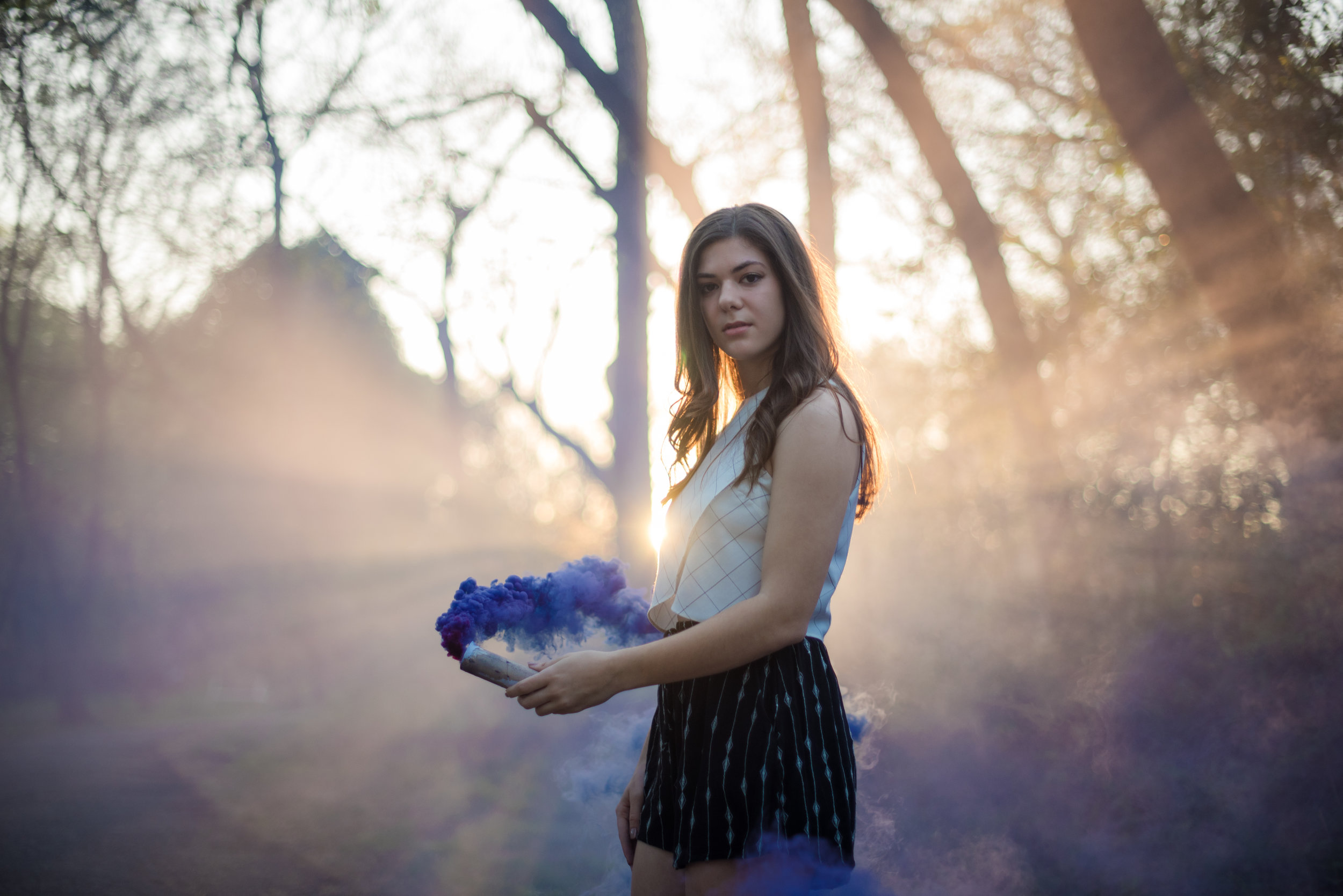 Smoke Bomb Photography Ideas