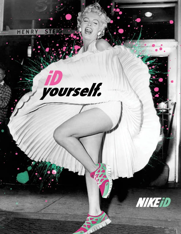 Marilyn in Nikes