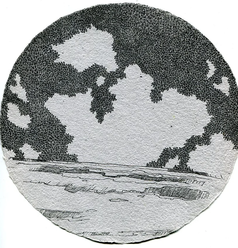 ocean on a circle / anita walks home