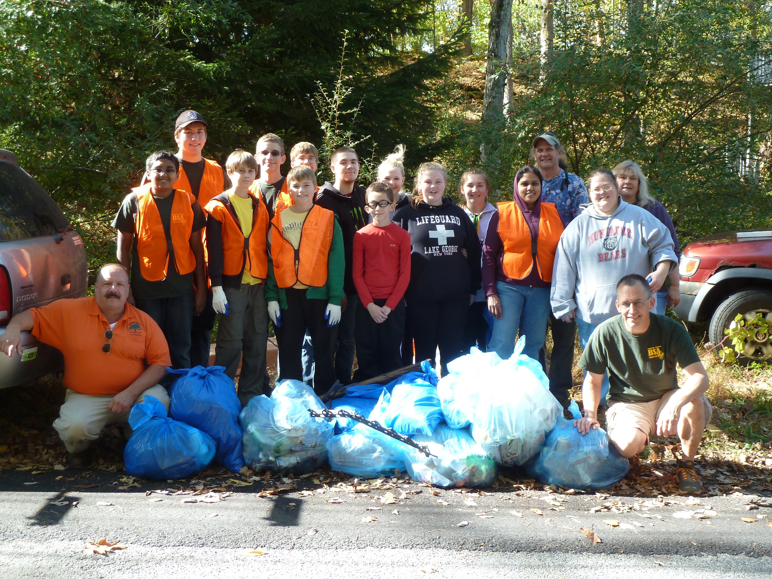 Frankford Township's 2014 International Coastal Cleanup Efforts