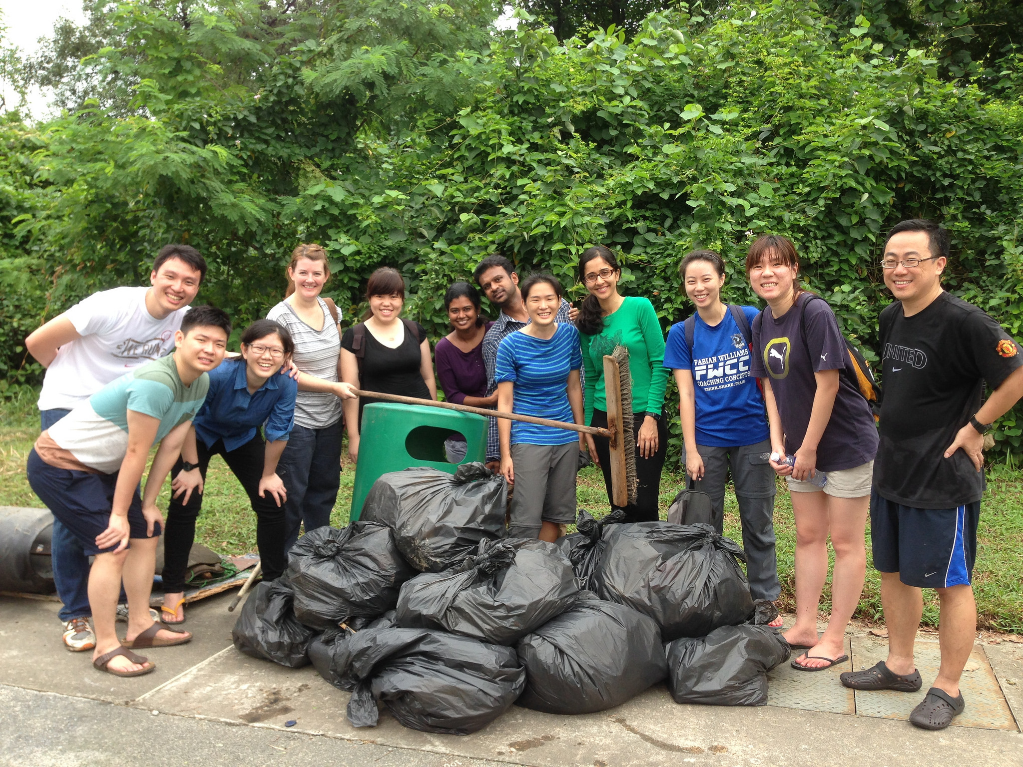 International Coastal Cleanup - 2014 - Pandan Mangrove - Singapore