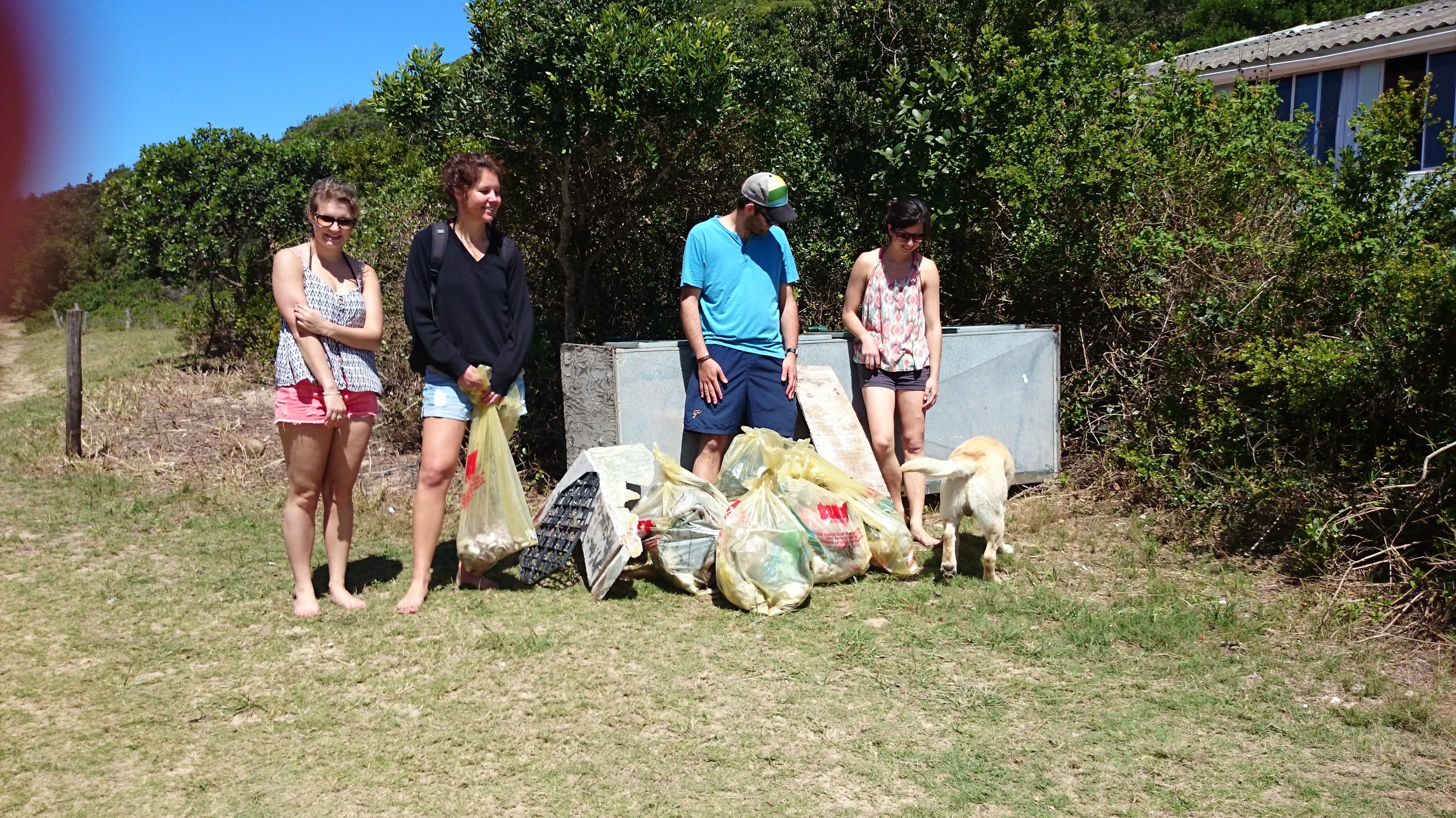 International Coastal Cleanup 2014 - Rhodes University - South Africa