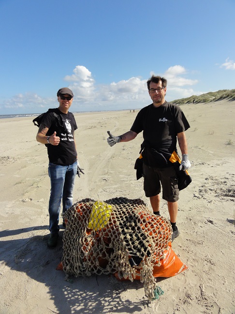International Coastal Cleanup 2015 - Project Blue Sea - Island Langeoog, Germany