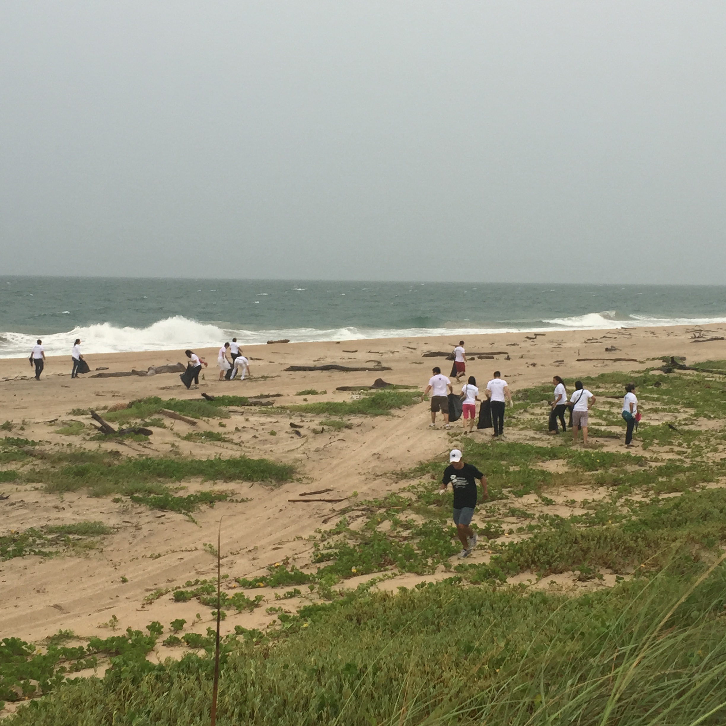 International Coastal Cleanup - Playa Miramar - Mexico - Sept 2015